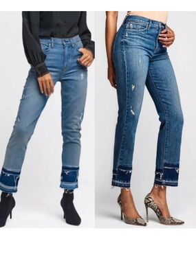 Hudson Jeans Light Blue Vintage Wash Denim